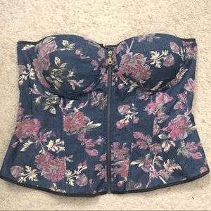 Torrid zip front corset size 2